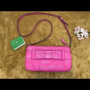 🌸Kate Spade happy pink crossbody purse